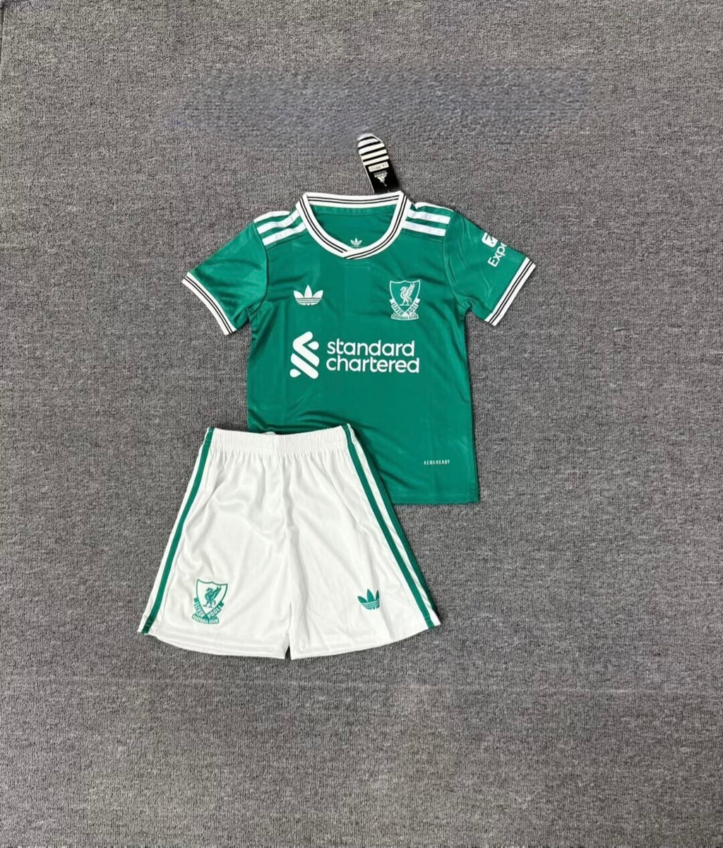 Liverpool 25/26 Third Kids Full Football Kit