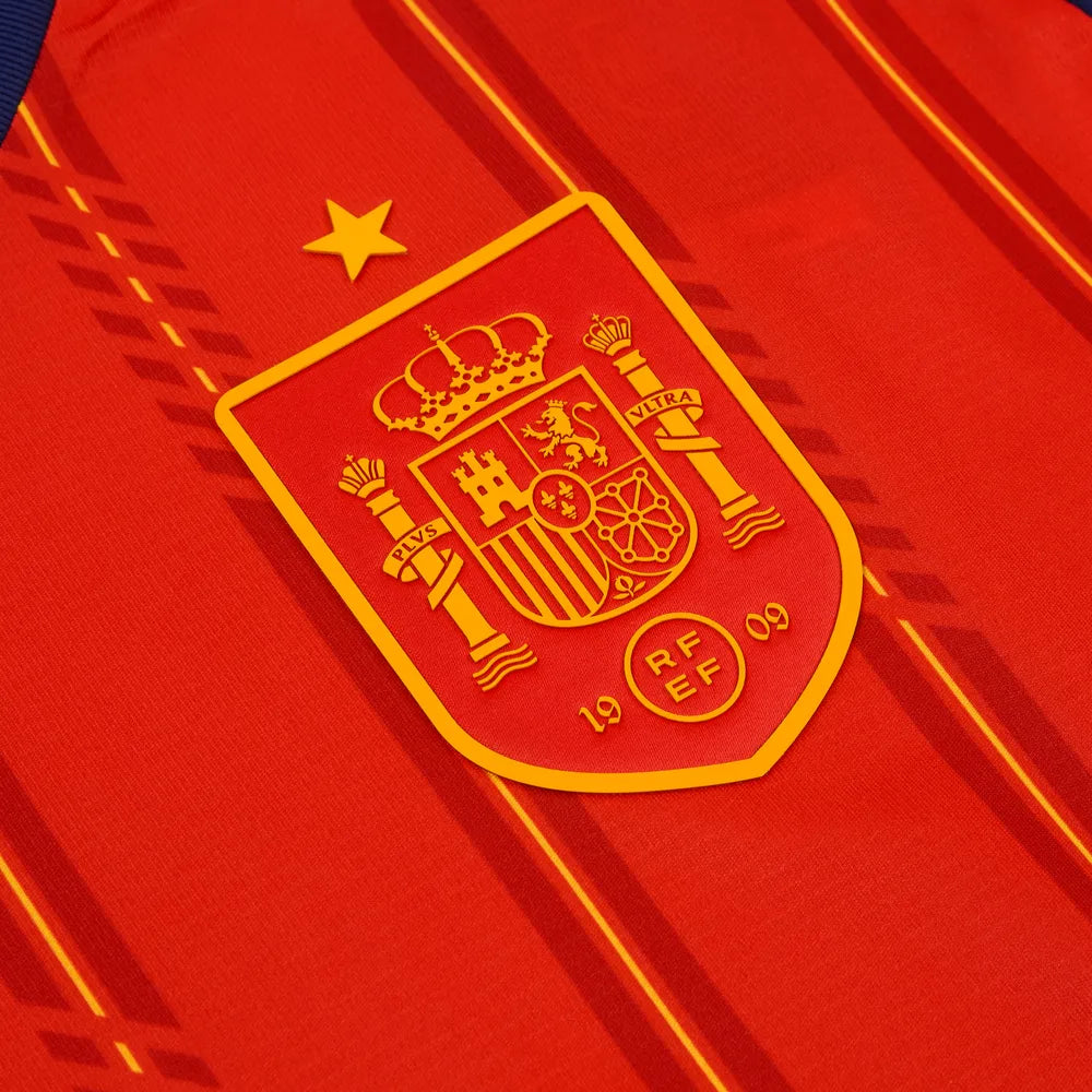 Spain 2026 World Cup Home Football Jersey - Long Sleeve Lamine Yamal