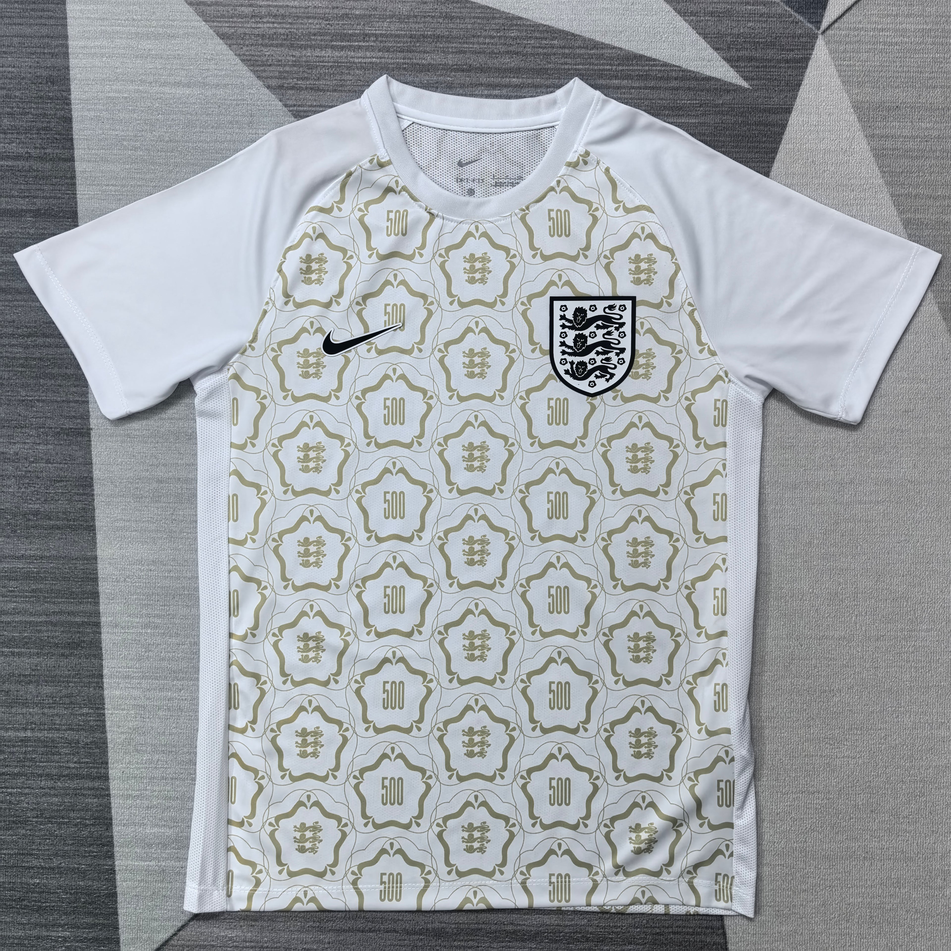 England Lionesses 500th anniversary pre- match Football Jersey