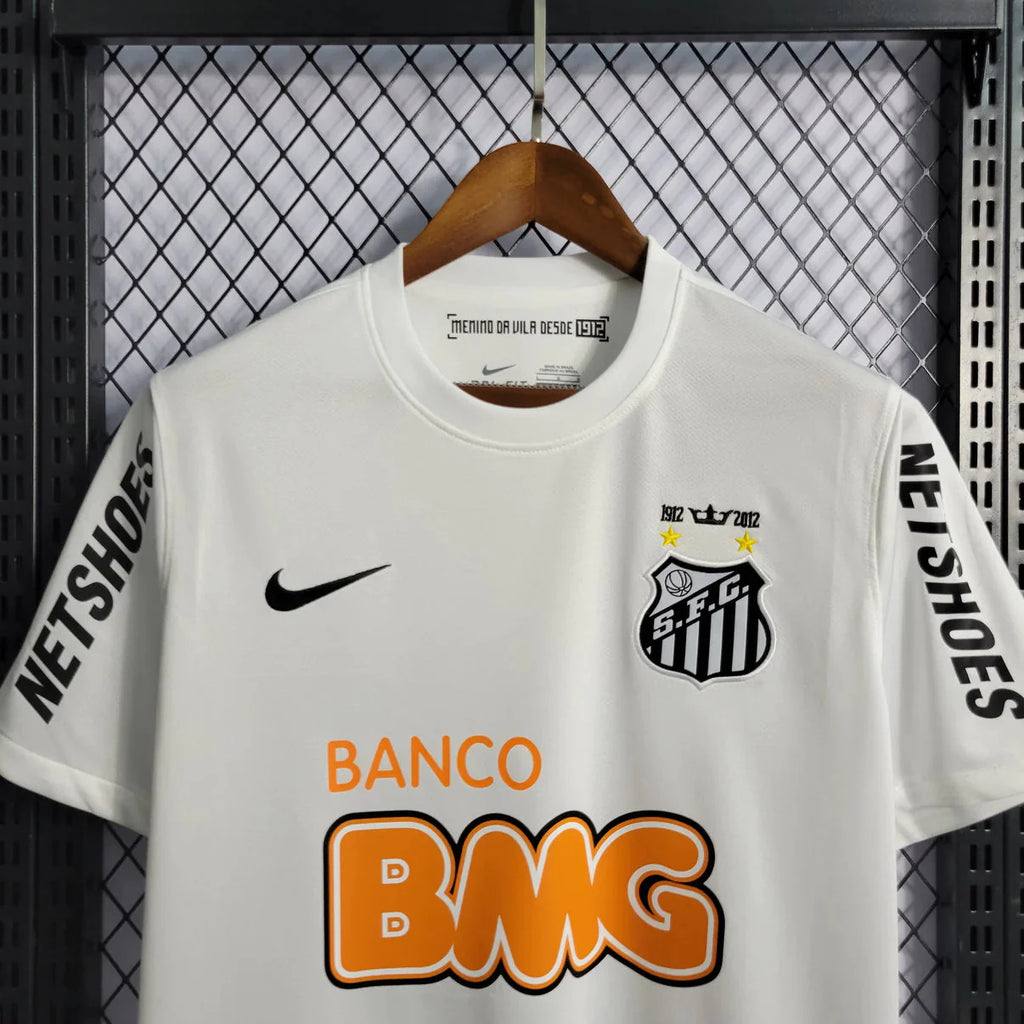 Santos FC 2012/2013 Home Football Jersey - Vintage