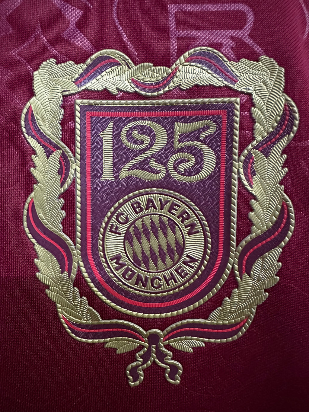 FC Bayern 125th Anniversary Football Jersey