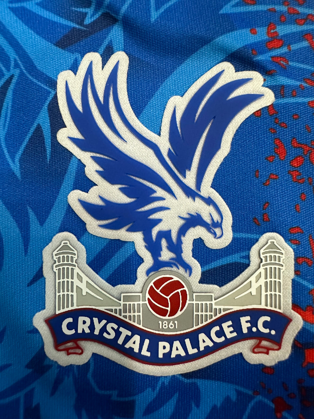 Crystal Palace 2024/2025 Macron Home Football Jersey