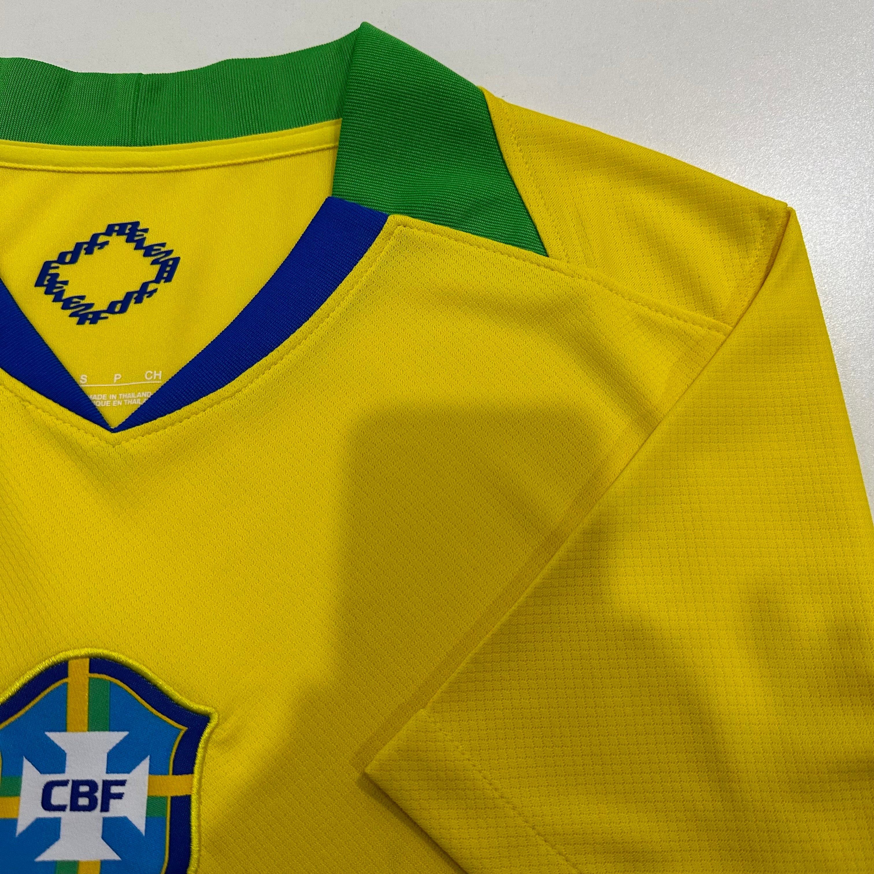 Brazil Iconic Yellow Football Jersey