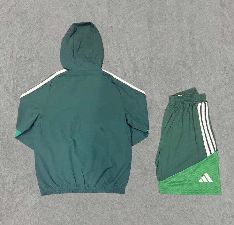 Algeria Windbreaker Shorts Set