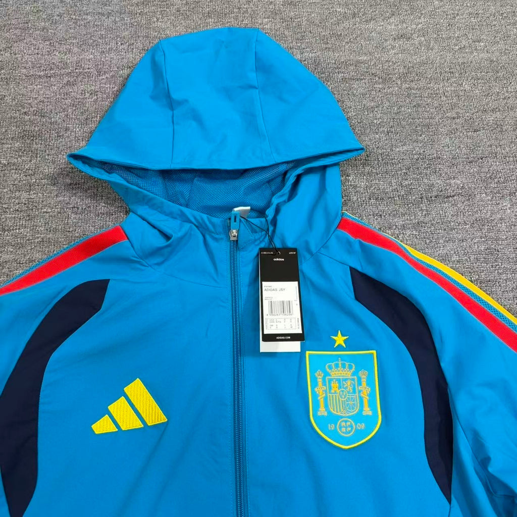 Spain Windbreaker Football Tracksuit