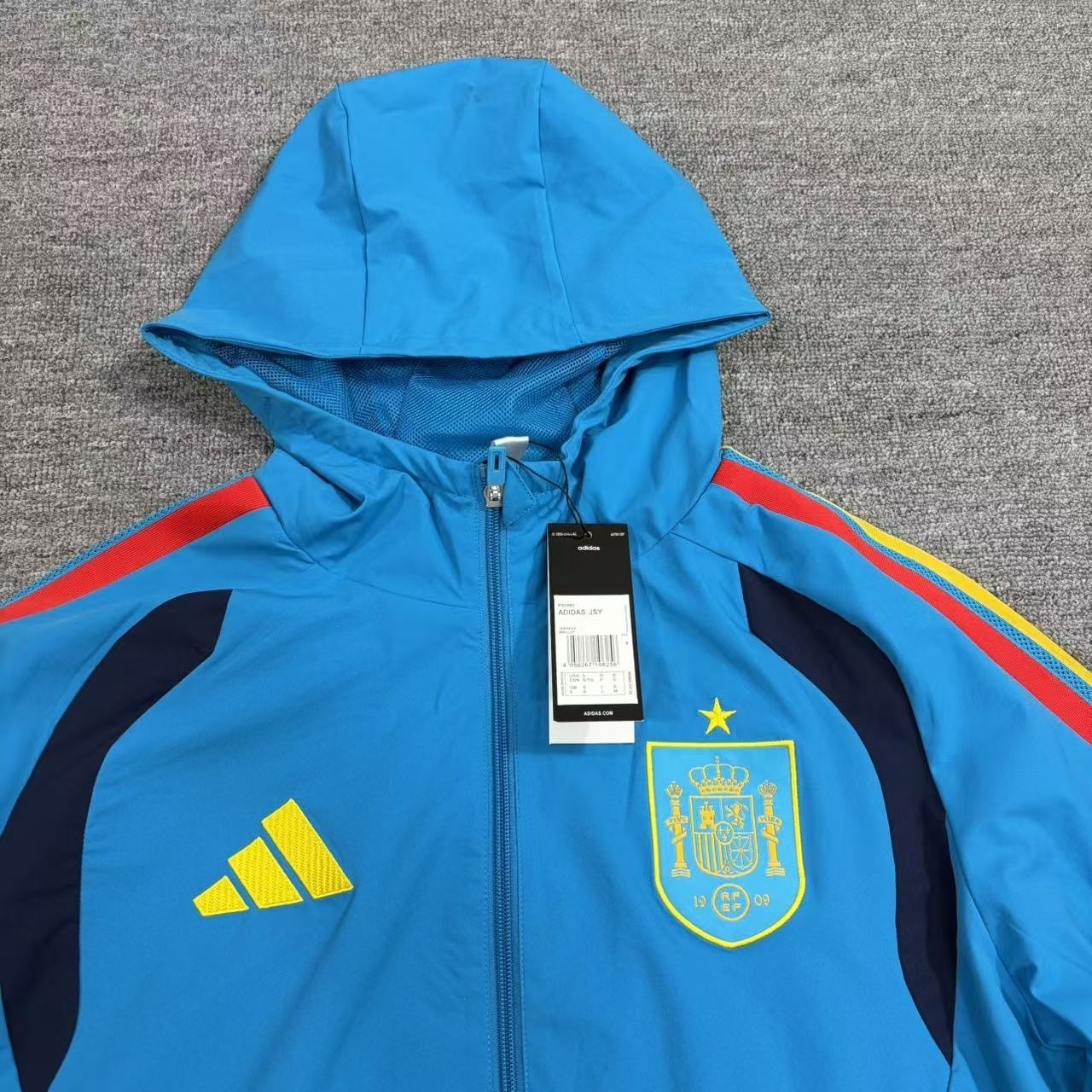 Spain Windbreaker Football Tracksuit