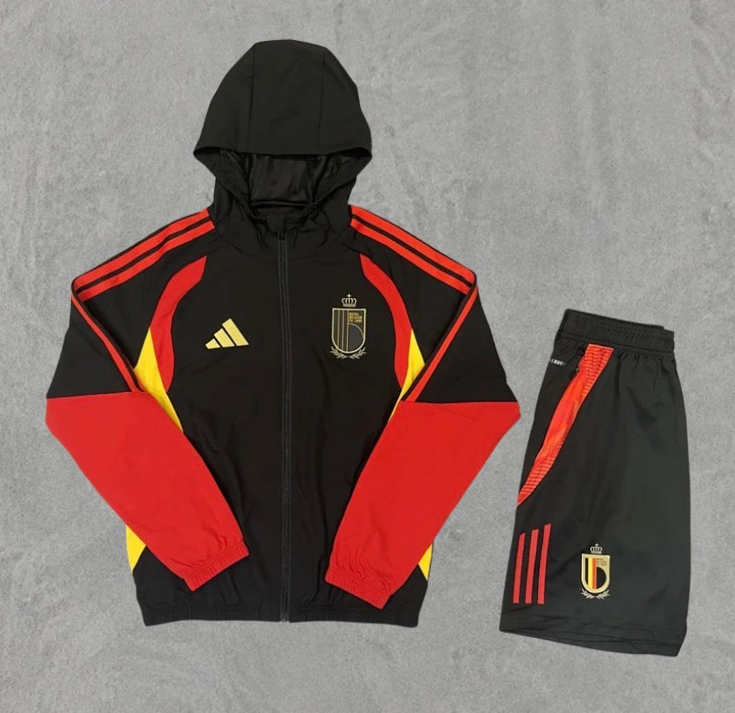 Belgium Windbreaker Shorts Set