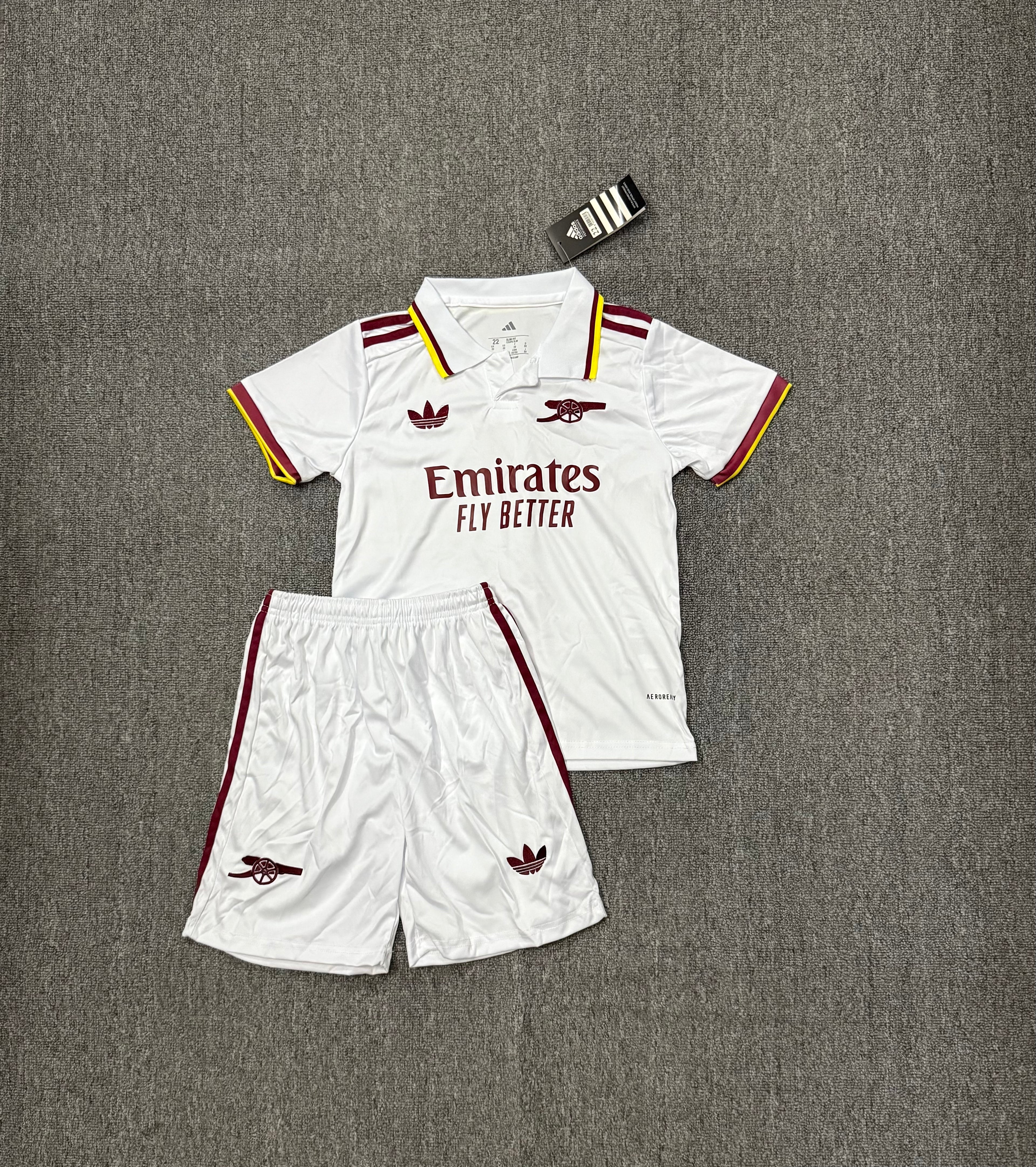 Arsenal Third 25/26 Kids Full Football Kit