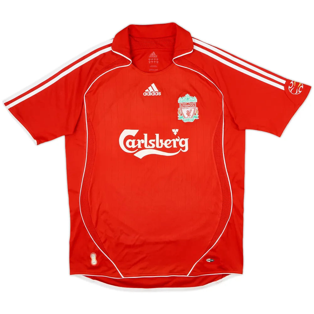 Liverpool FC 2006/2008 Home Football Jersey