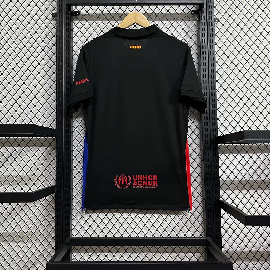 Barcelona FC X Cactus Jack 2025/2026 Black Away Football Jersey