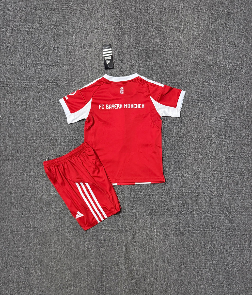 Bayern Munich 25/26 Home Kids Full Football Kit