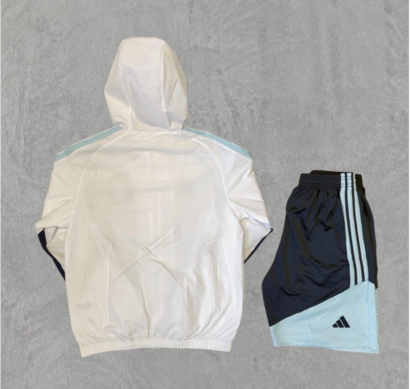 Argentina Windbreaker Shorts Set