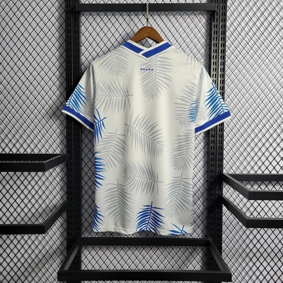 Brazil White & Blue Football Jersey - Special Edition
