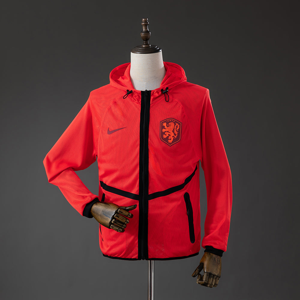 Netherlands World Cup Track Windbreaker Jacket