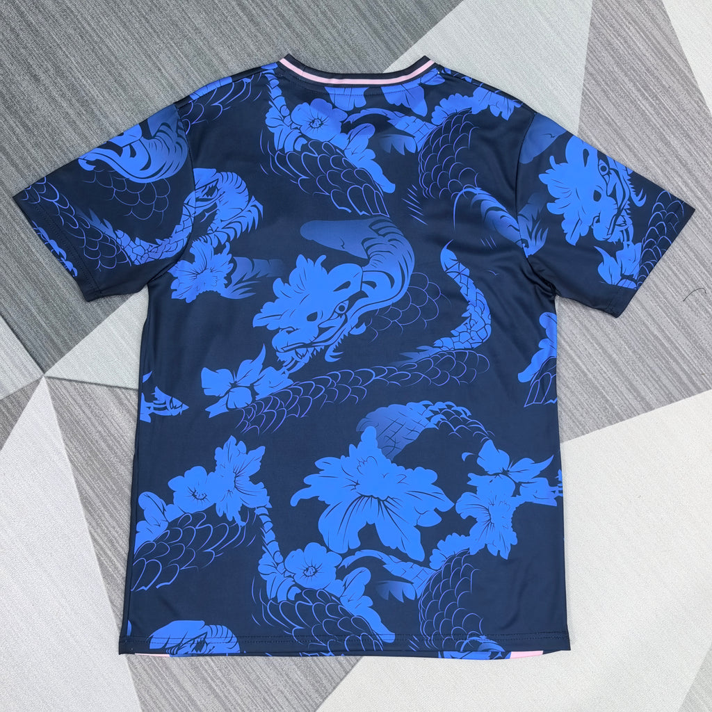 Japan National Blue Dragon Football Shirt