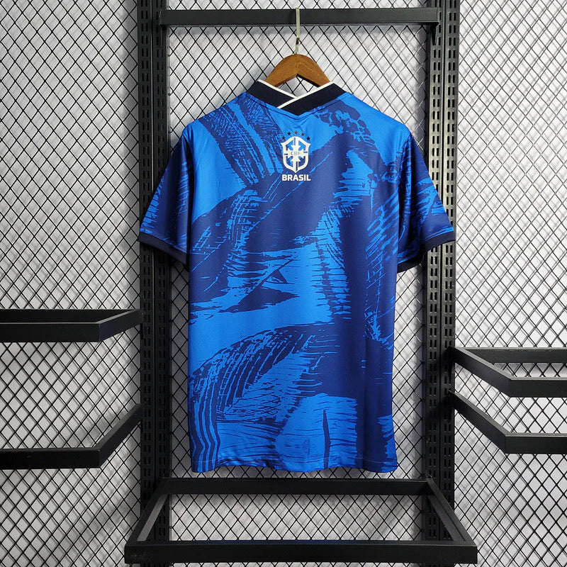Brazil Lush Blue Football Jersey - Special Edition