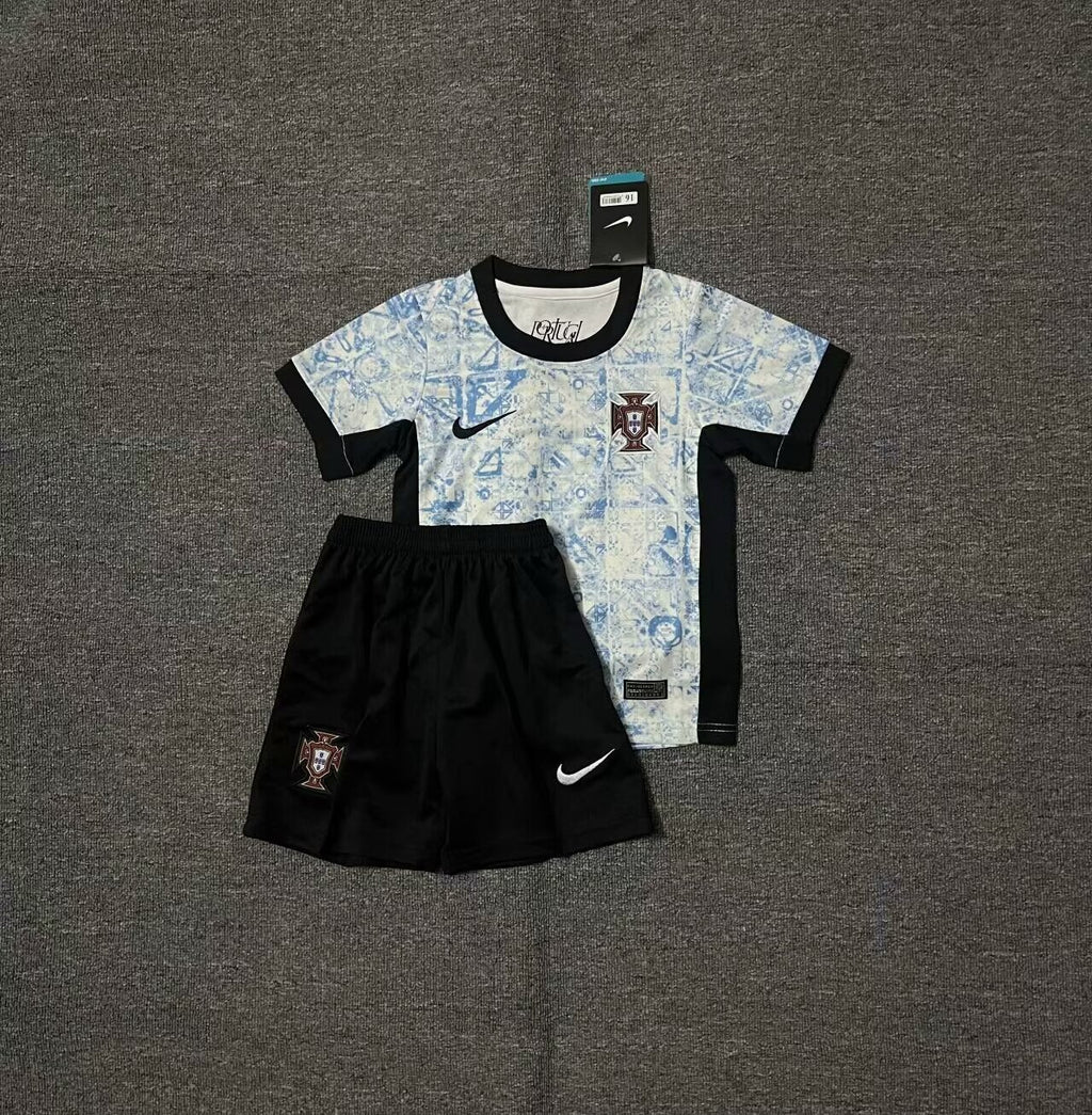 Portugal 2024 Away Kids Full Football Kit