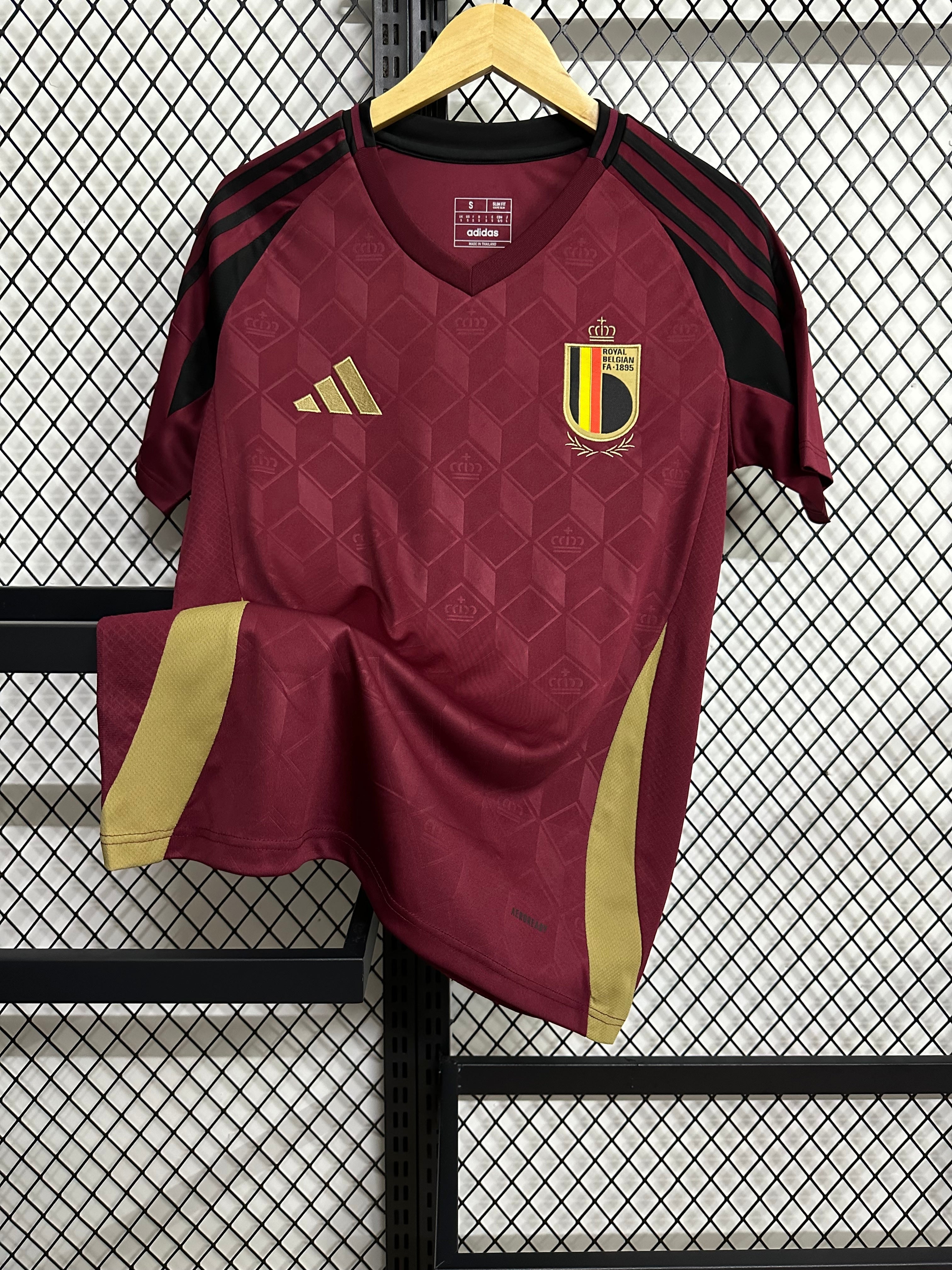 Belgium 2024 Home Football Jersey