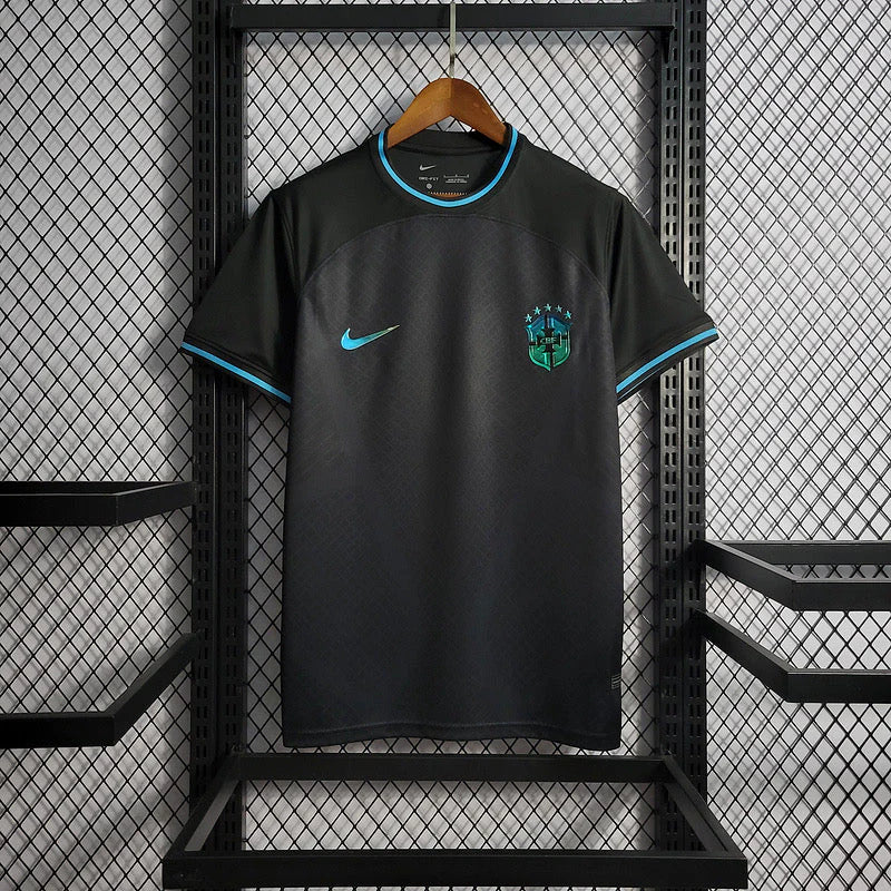 Brazil Emerald Football Jersey - Special Edition