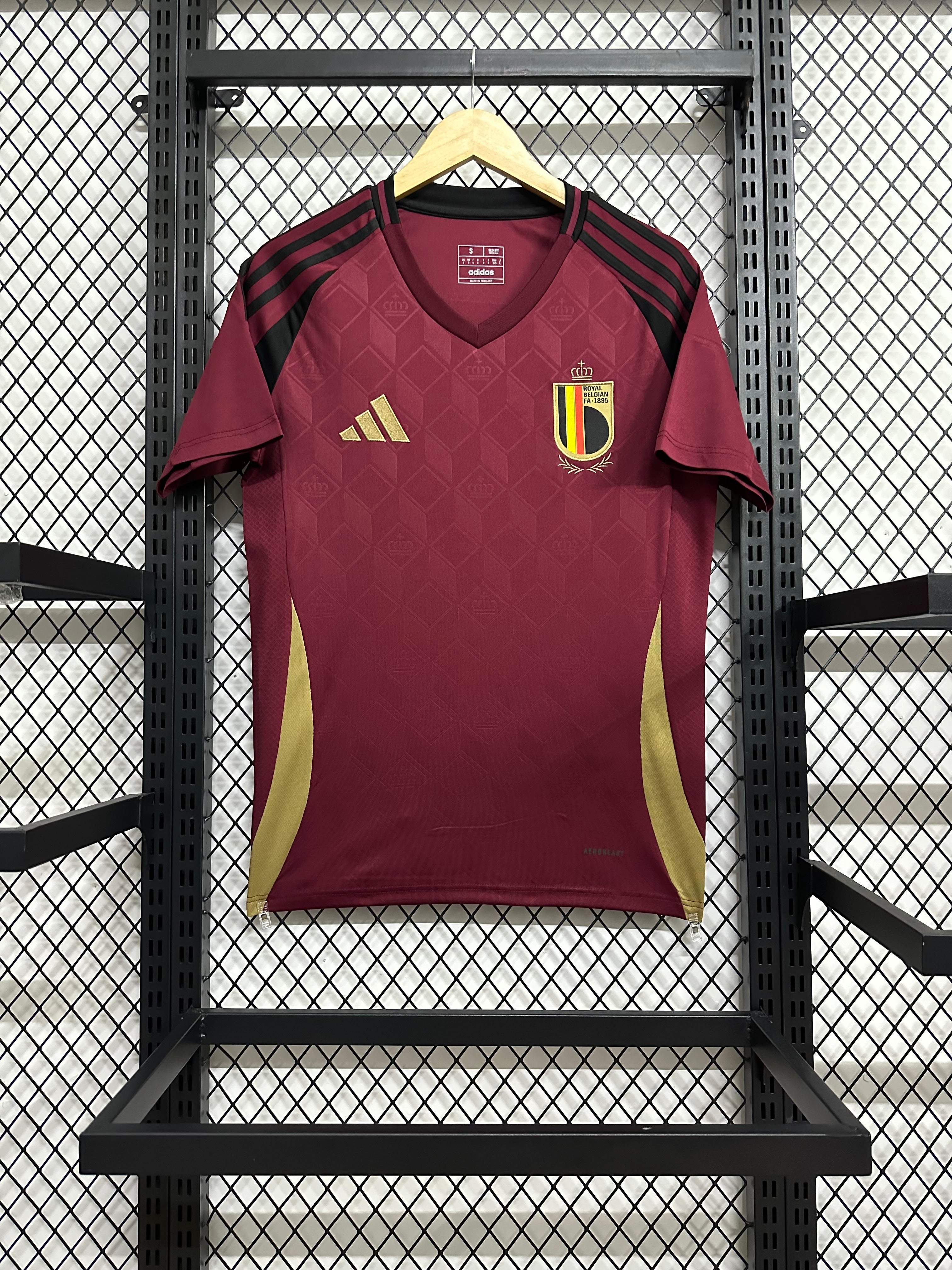 Belgium 2024 Home Football Jersey