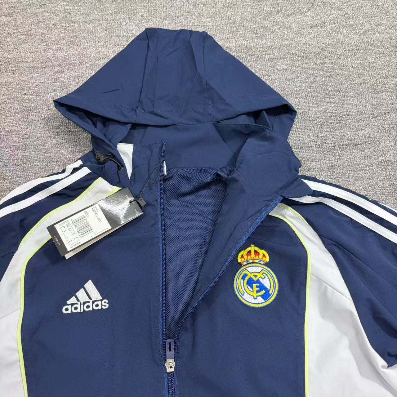 Real Madrid Windbreaker Football Tracksuit