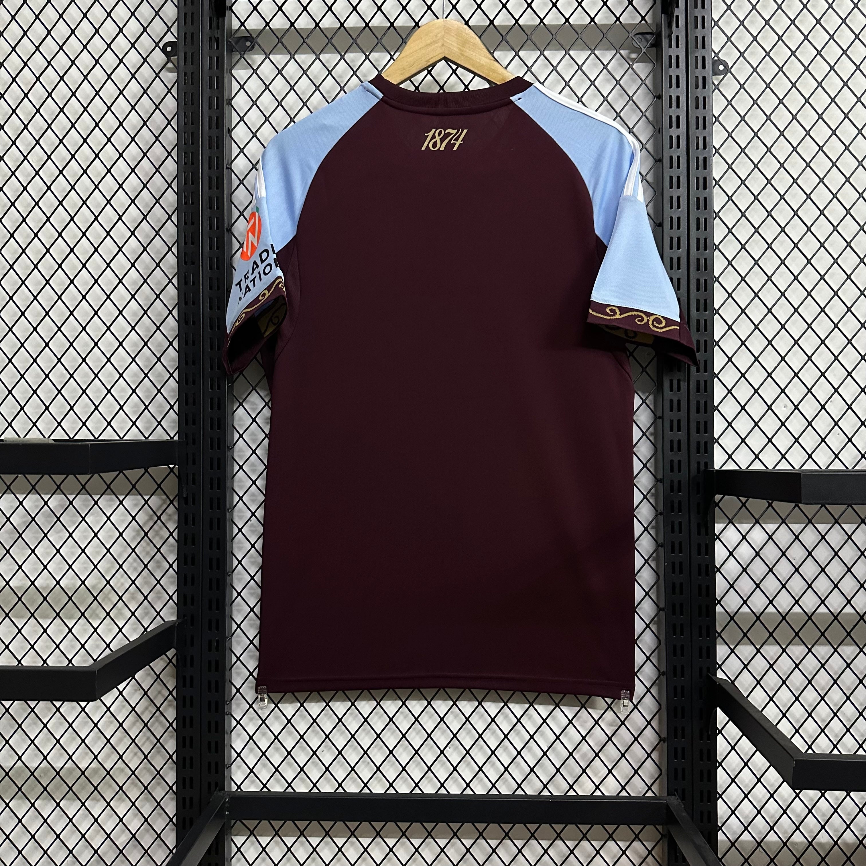 Aston Villa 2024/2025 Home Football Jersey