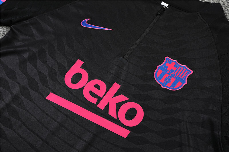 Barcelona FC 21/22 strike drill training tracksuit