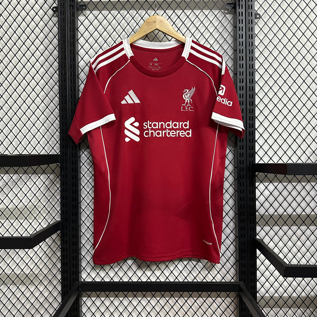 Liverpool 2025/2026 Home Football Shirt