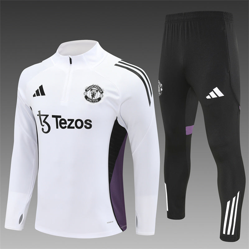 Adidas Manchester United 2024/2025 Tracksuit training kit