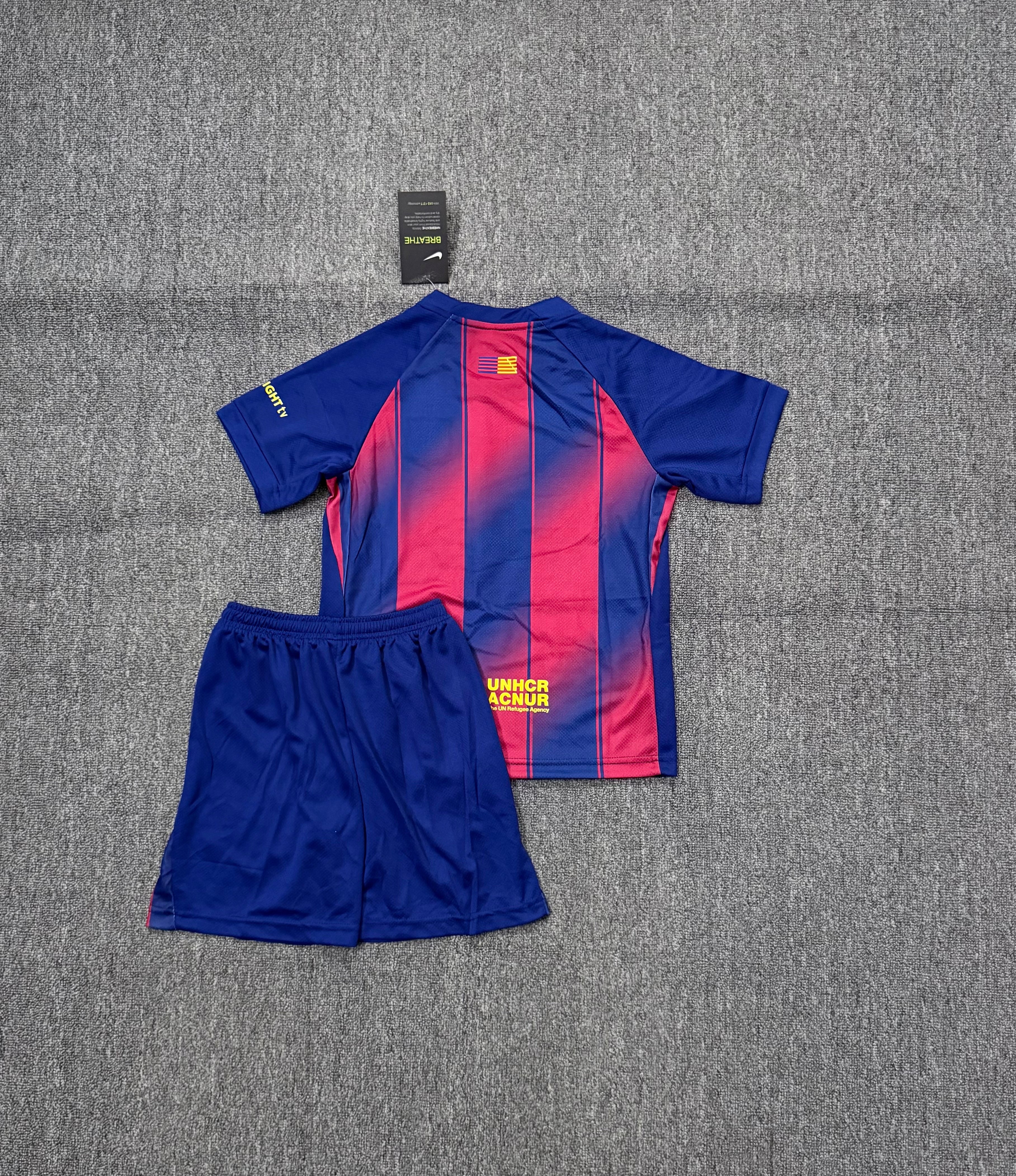 Barcelona 25/26 Home Kids Full Football Kit