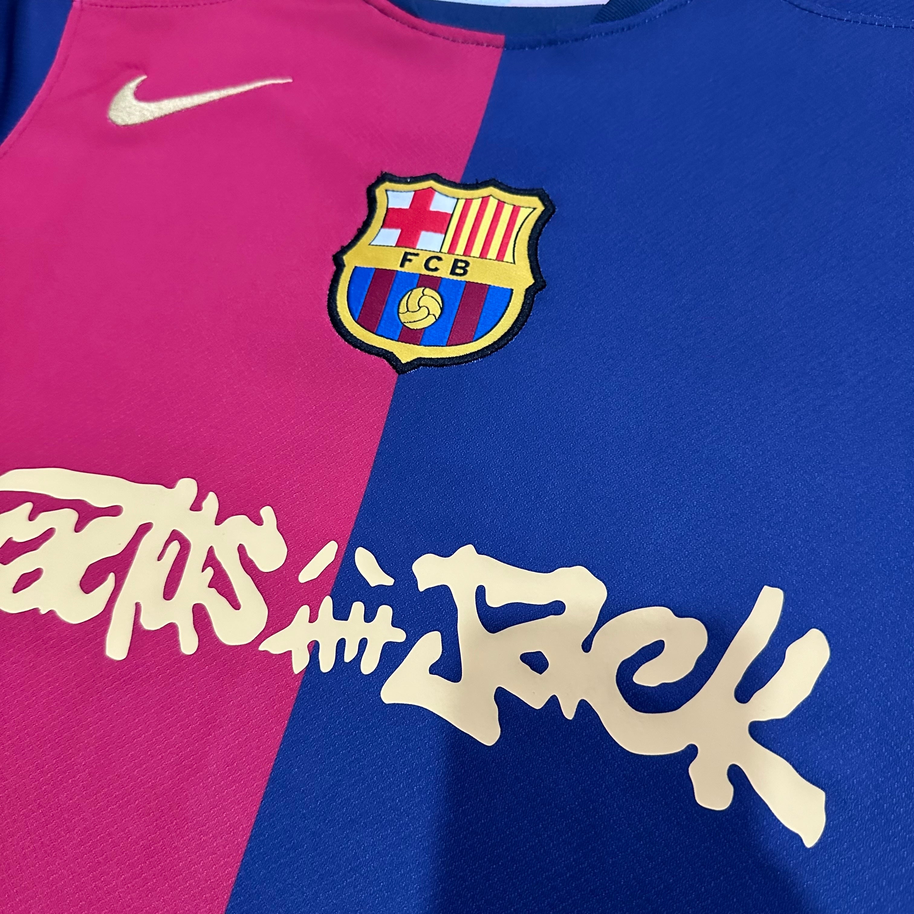 Barcelona X Travis Scott - Limited Edition Football Jersey