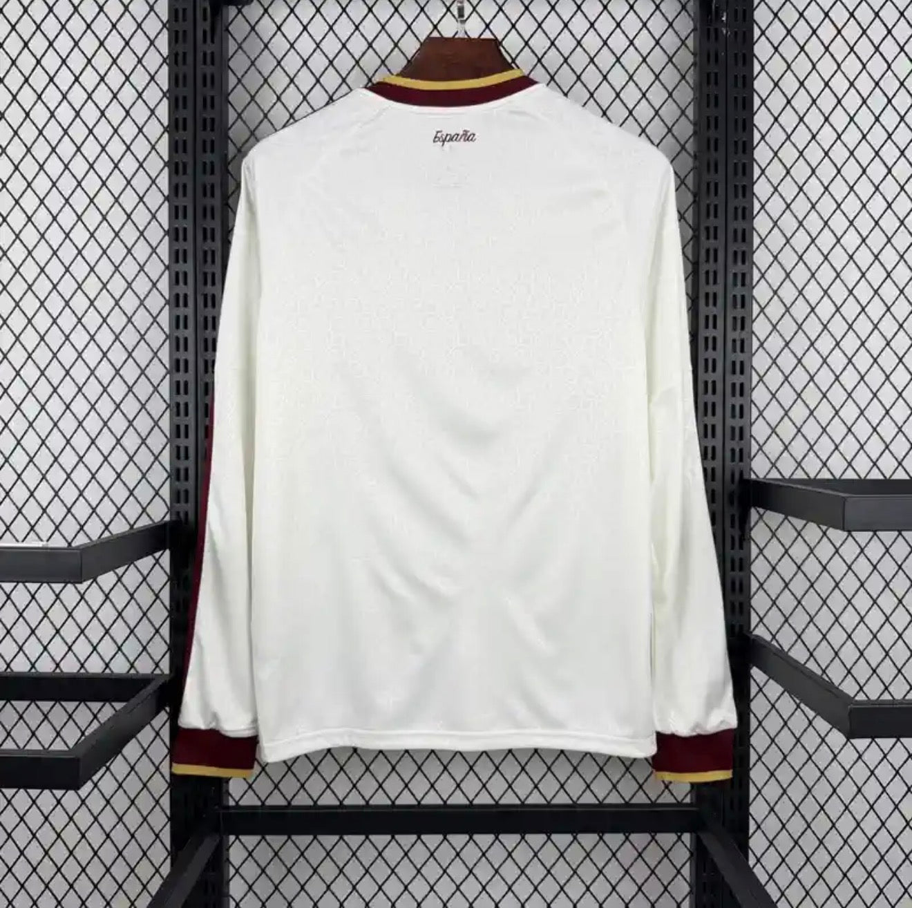 Spain 2026 World Cup Away Football Jersey Long Sleeve