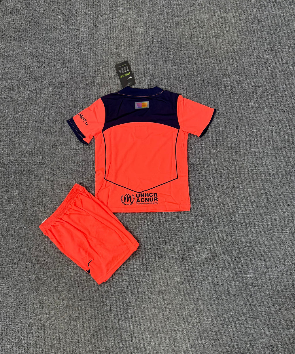 Barcelona 25/26 Third Kids Full Football Kit