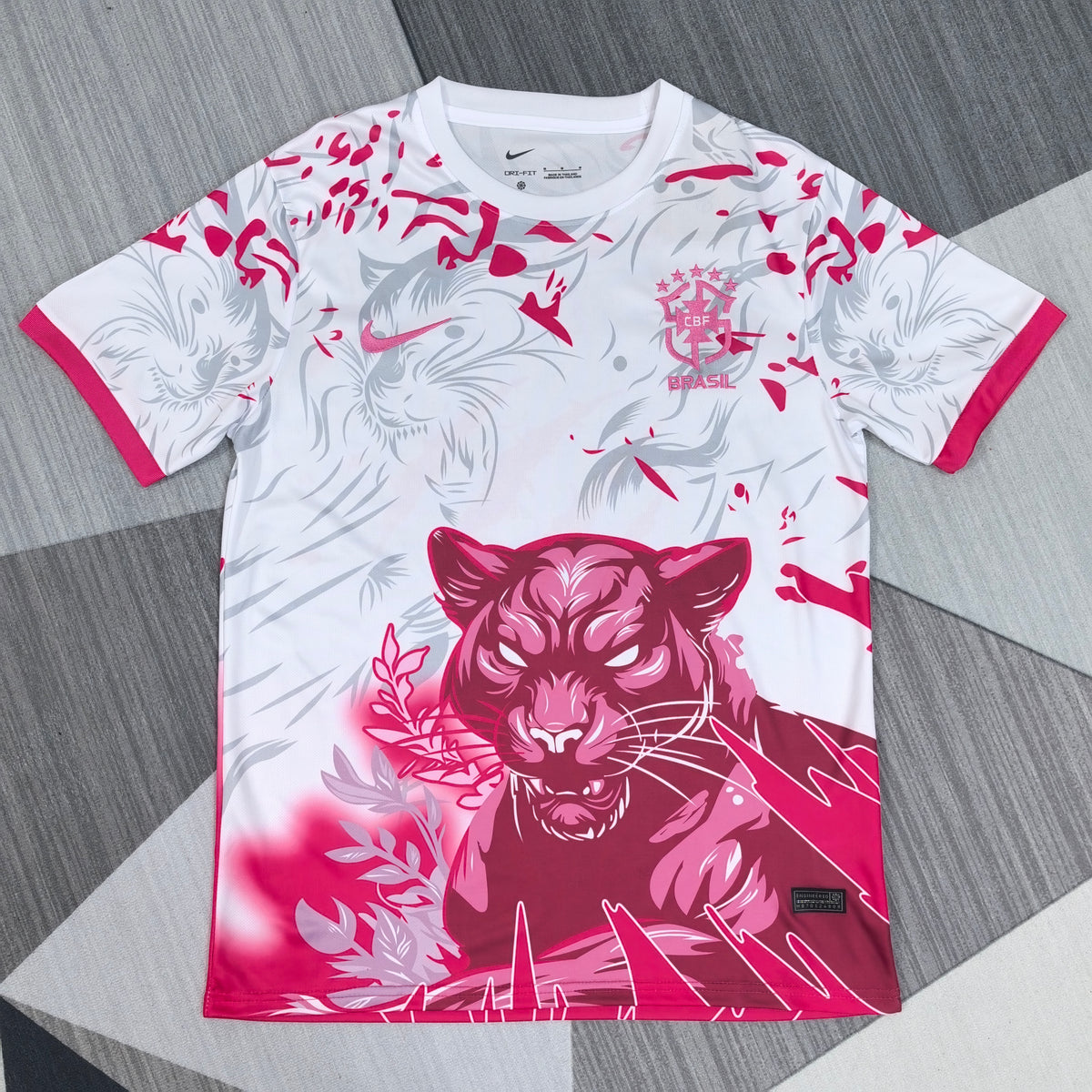 Brazil Pink Panther Football Jersey - Special Edition