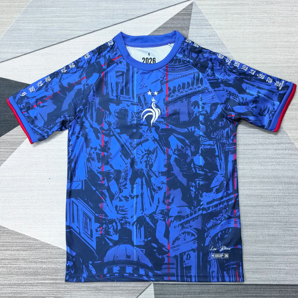 France 2026 World Cup Heritage Football Shirt
