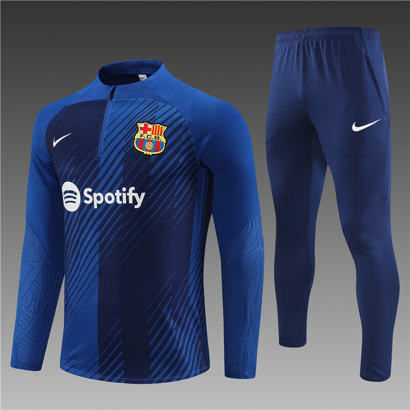 Barcelona blue Dri-Fit tracksuit training kit