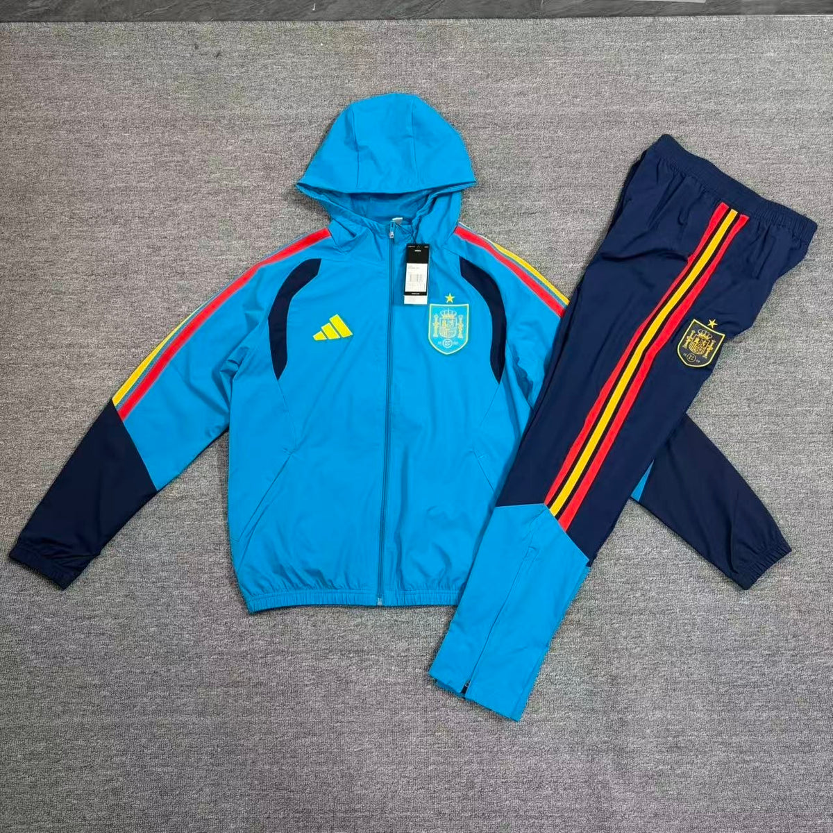 Spain Windbreaker Football Tracksuit