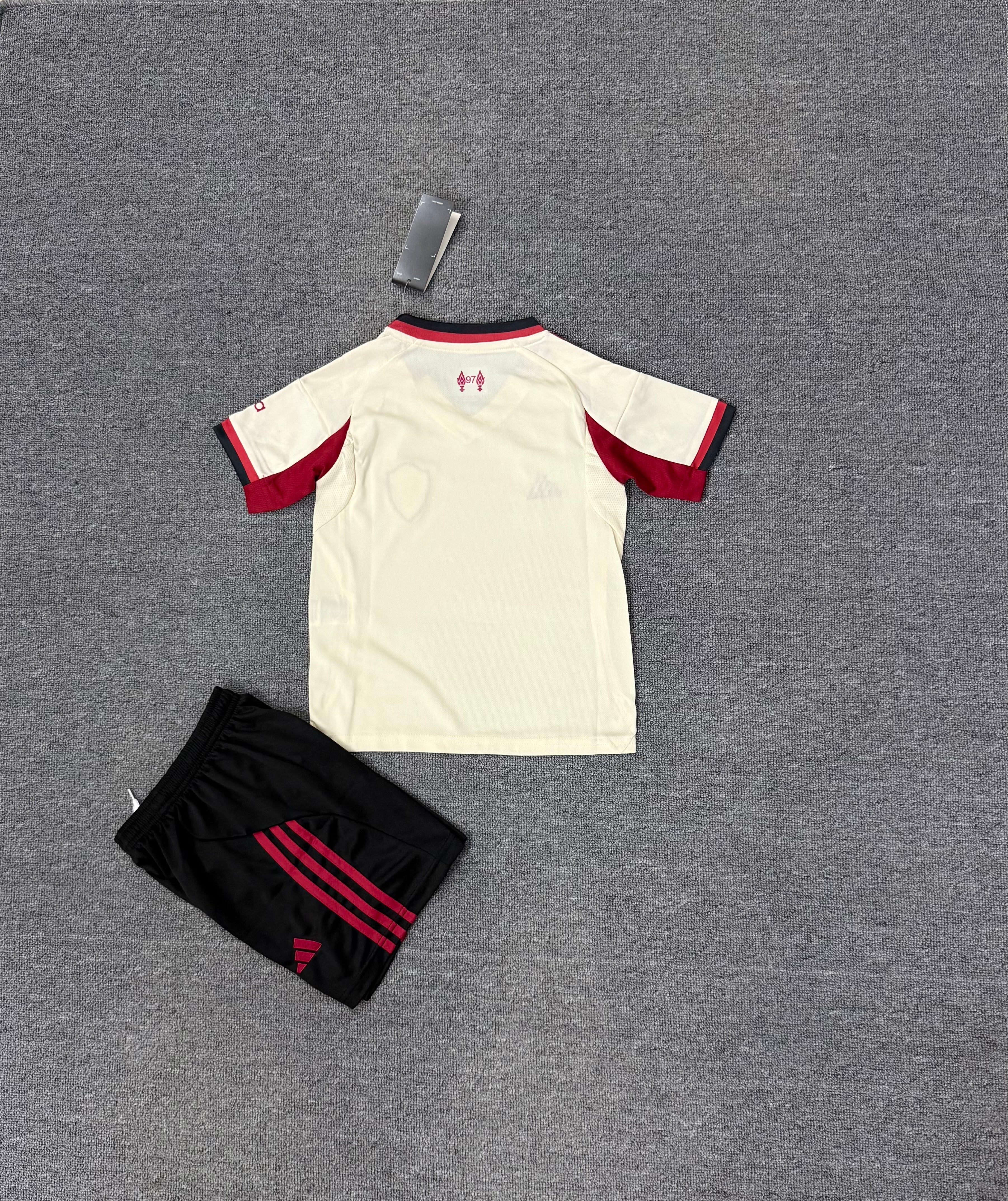 Liverpool 25/26 Away Kids Full Football Kit