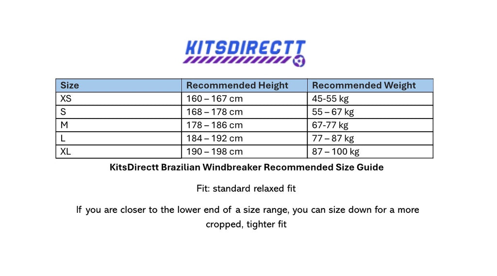 Premium Brazil Windbreaker - Double Zips