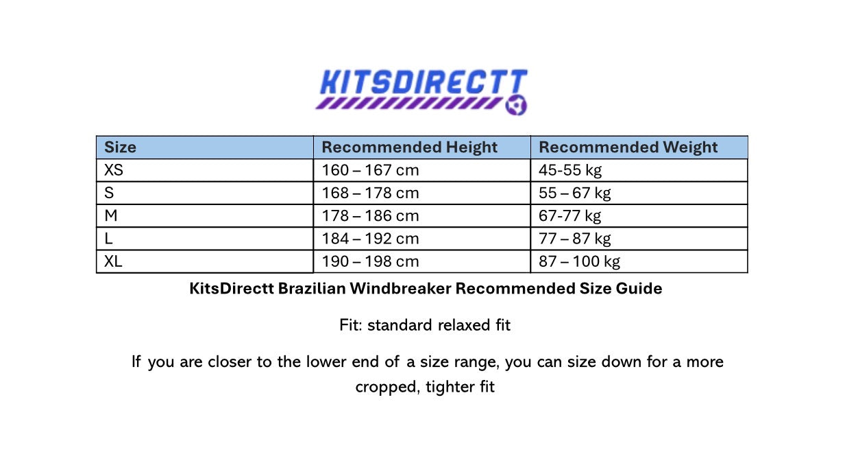 Premium Brazil Windbreaker - Double Zips