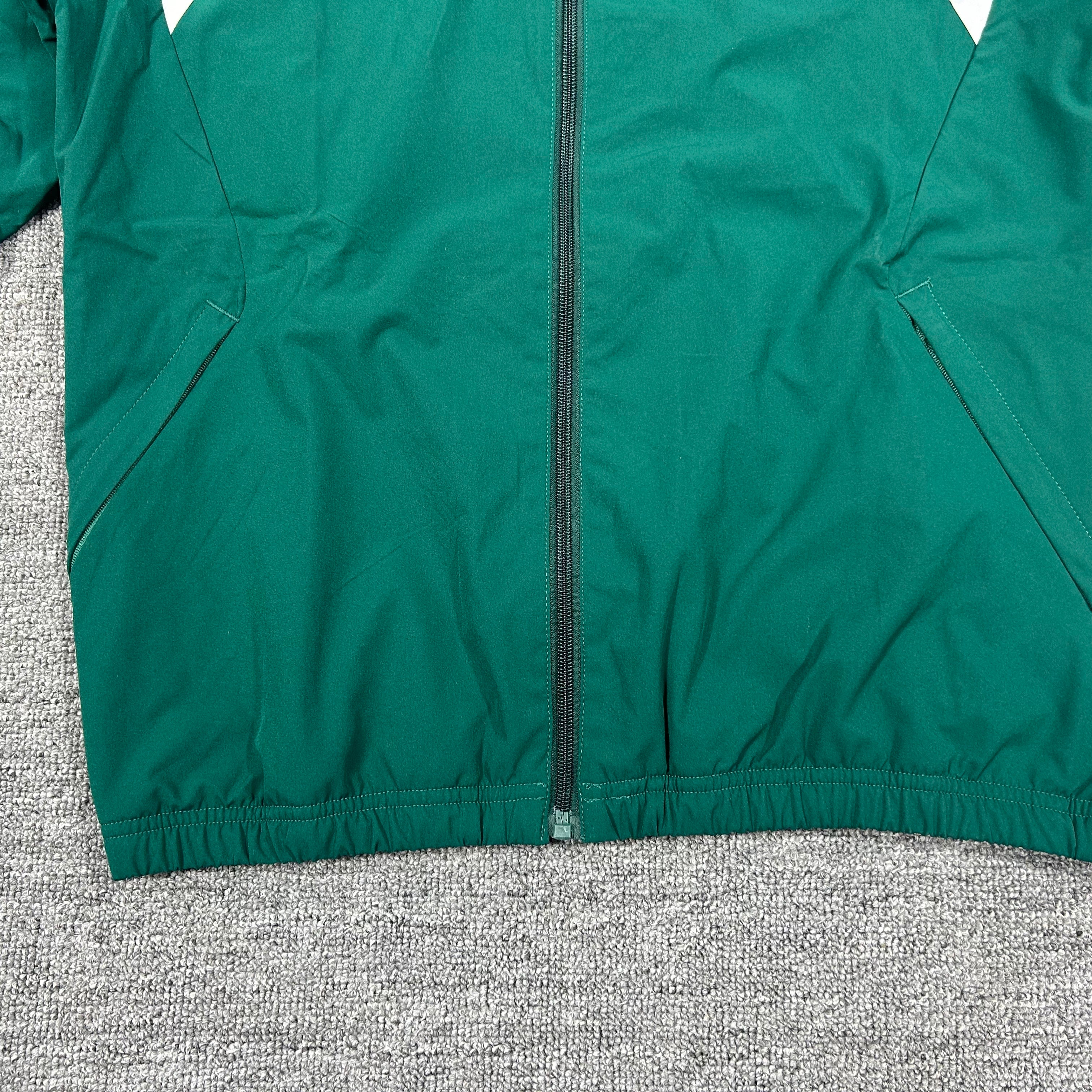 Italy Windbreaker Football Tracksuit - Emerald Green