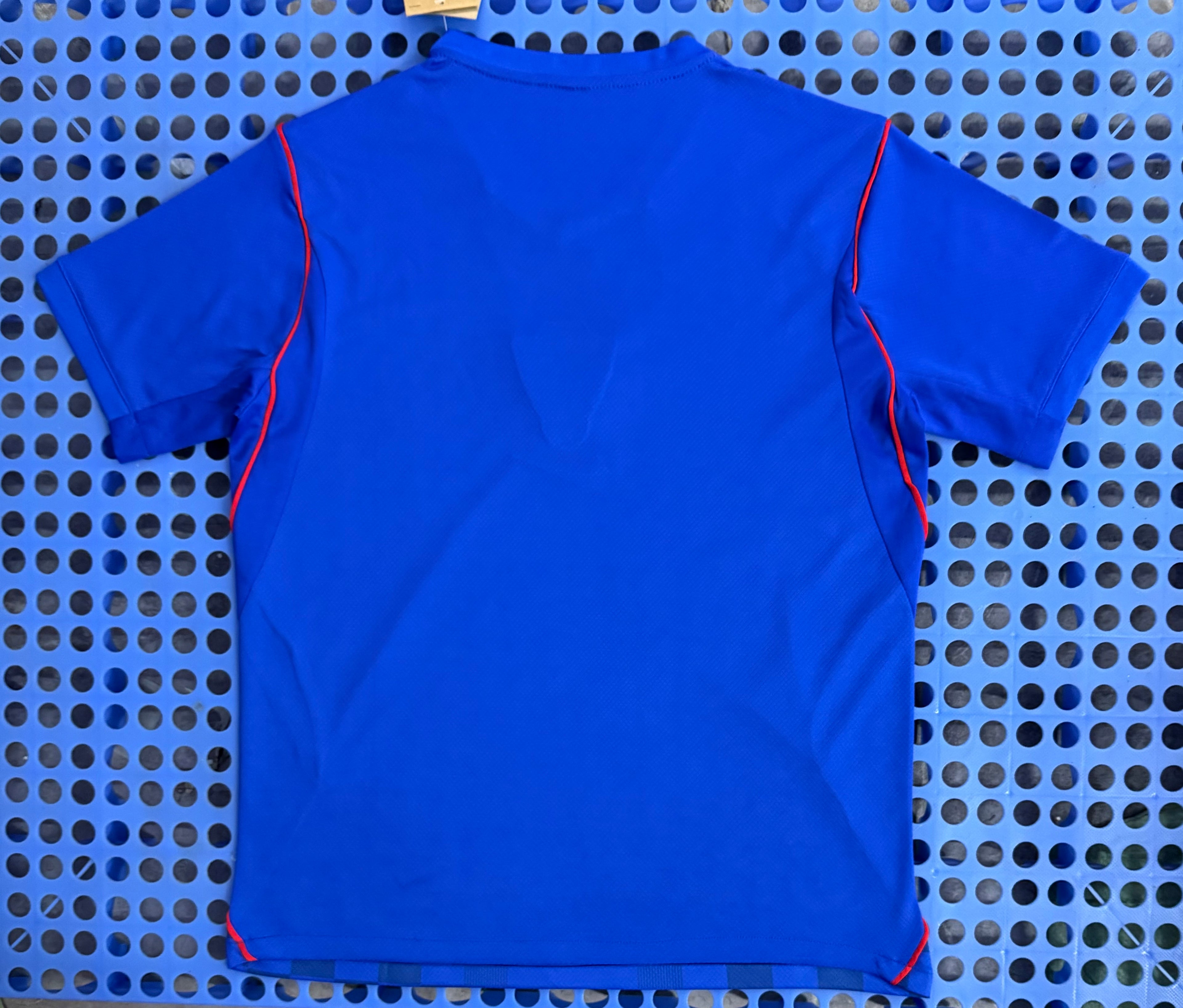 Croatia 2026 blue checkered Football Shirt  - WORLD CUP