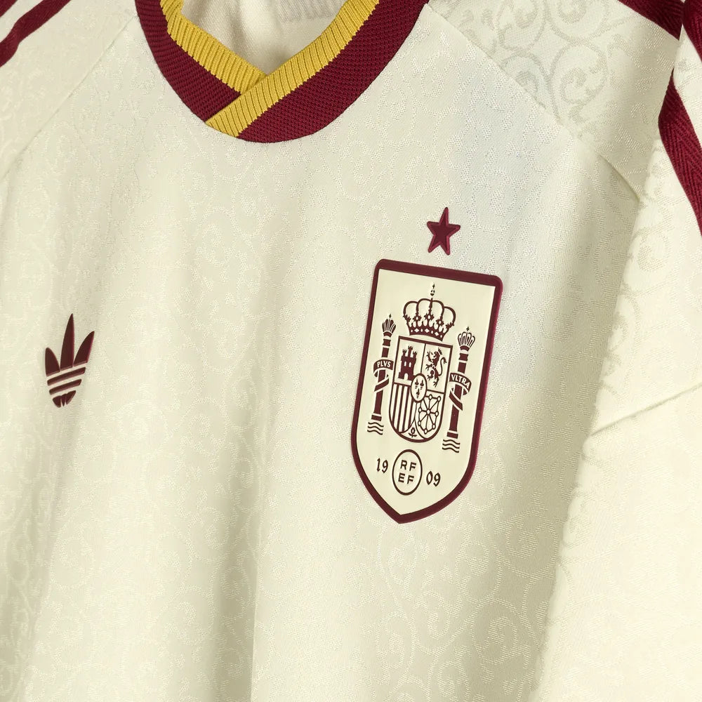 Spain 2026 World Cup Away Football Jersey Long Sleeve
