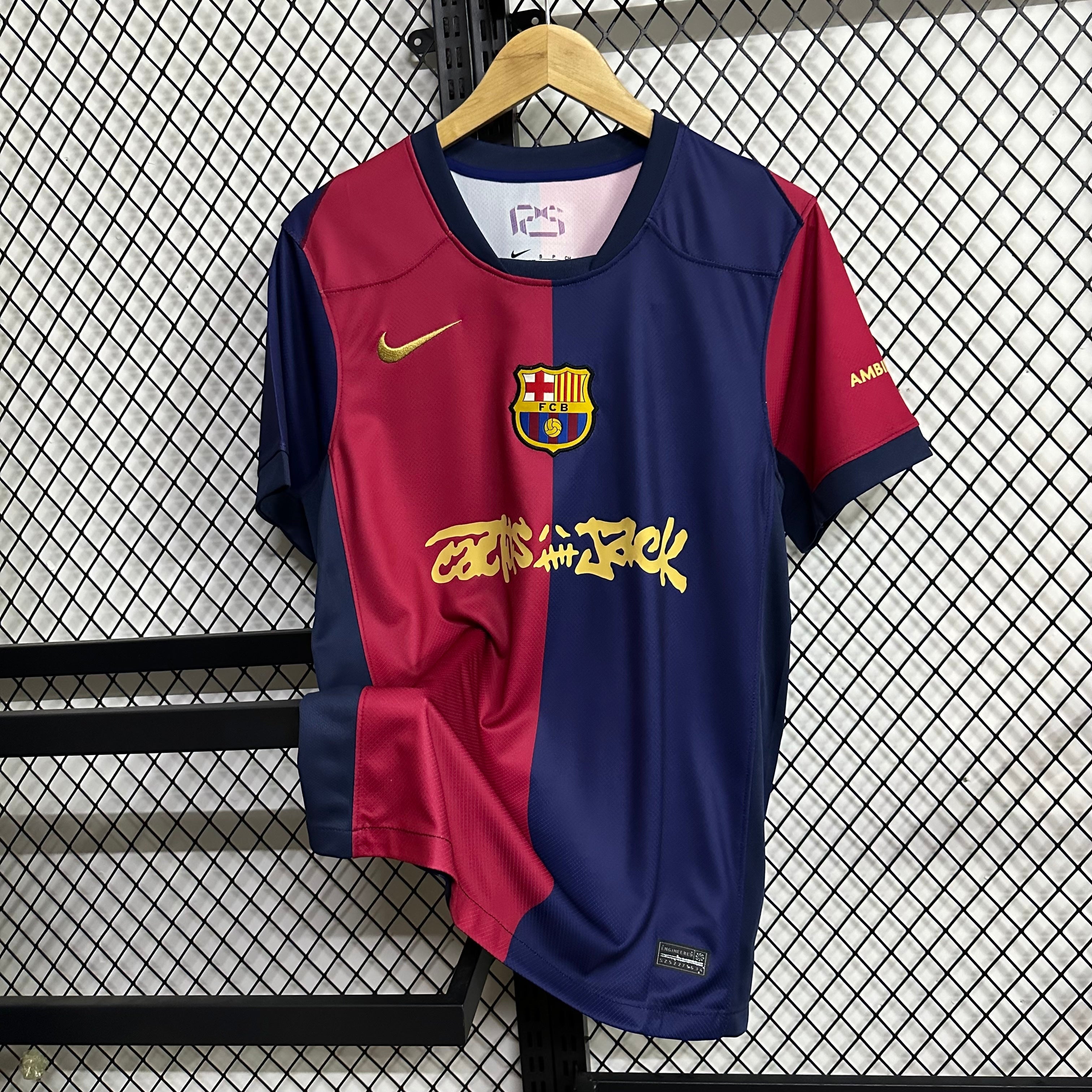 Barcelona X Travis Scott - Limited Edition Football Jersey