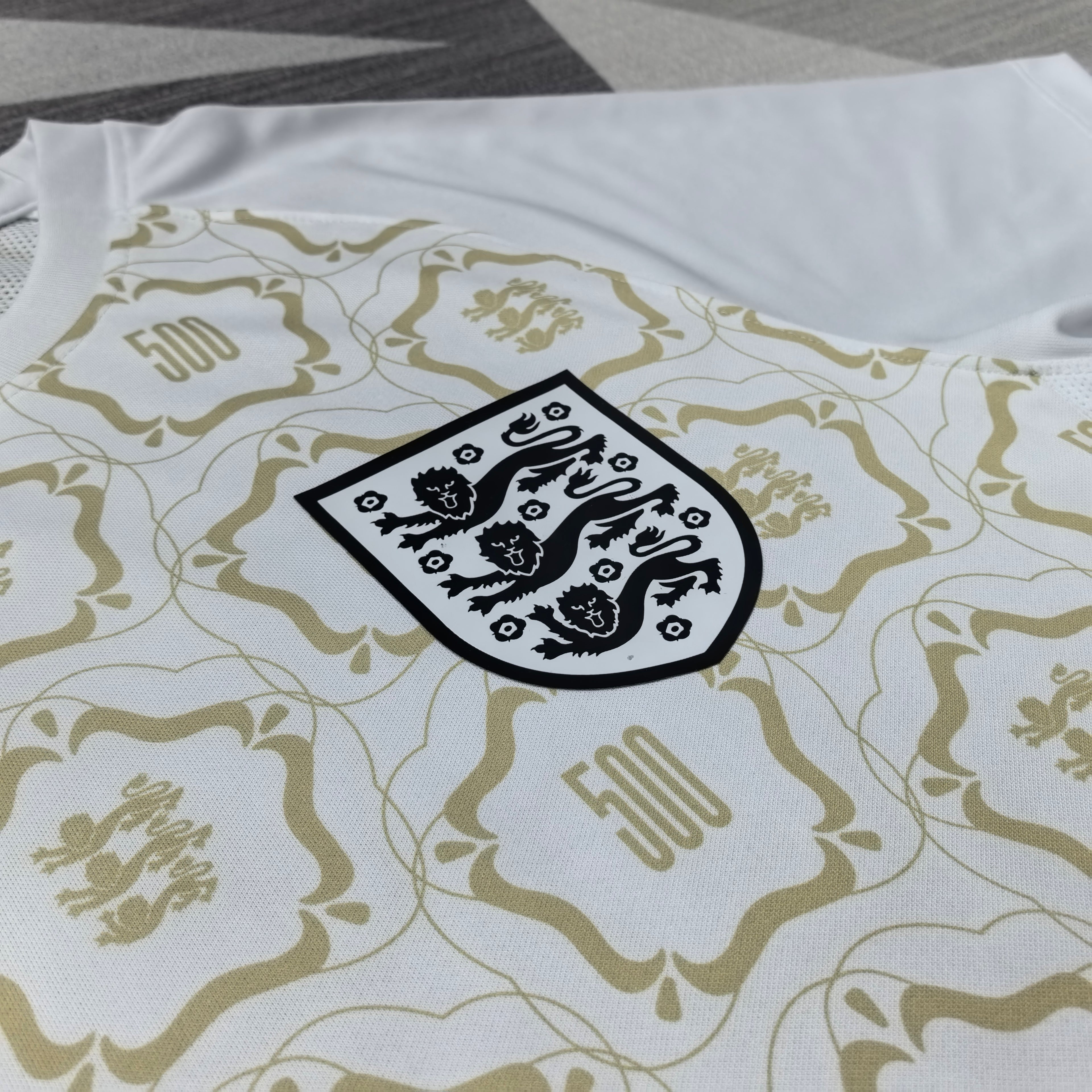 England Lionesses 500th anniversary pre- match Football Jersey