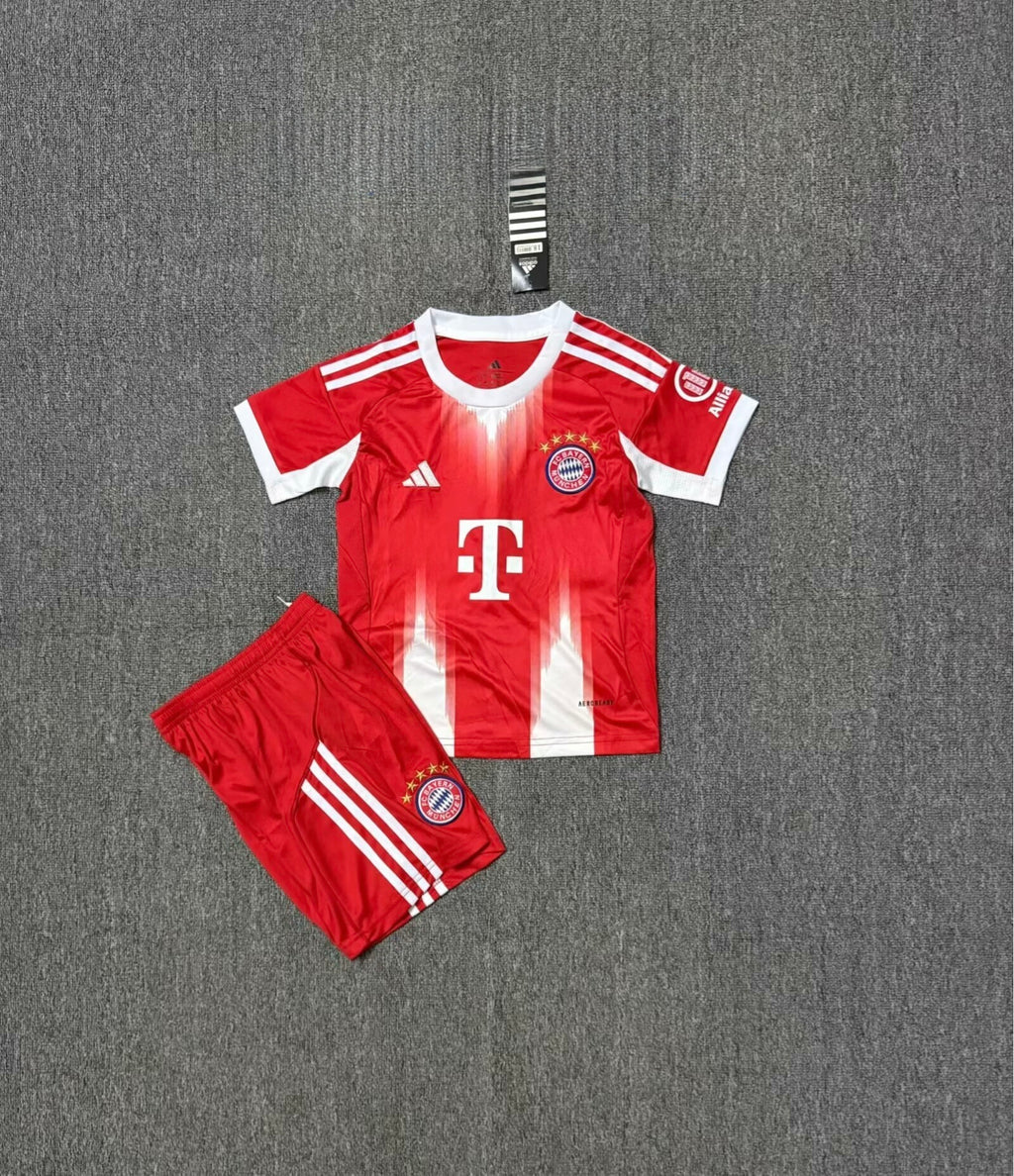 Bayern Munich 25/26 Home Kids Full Football Kit