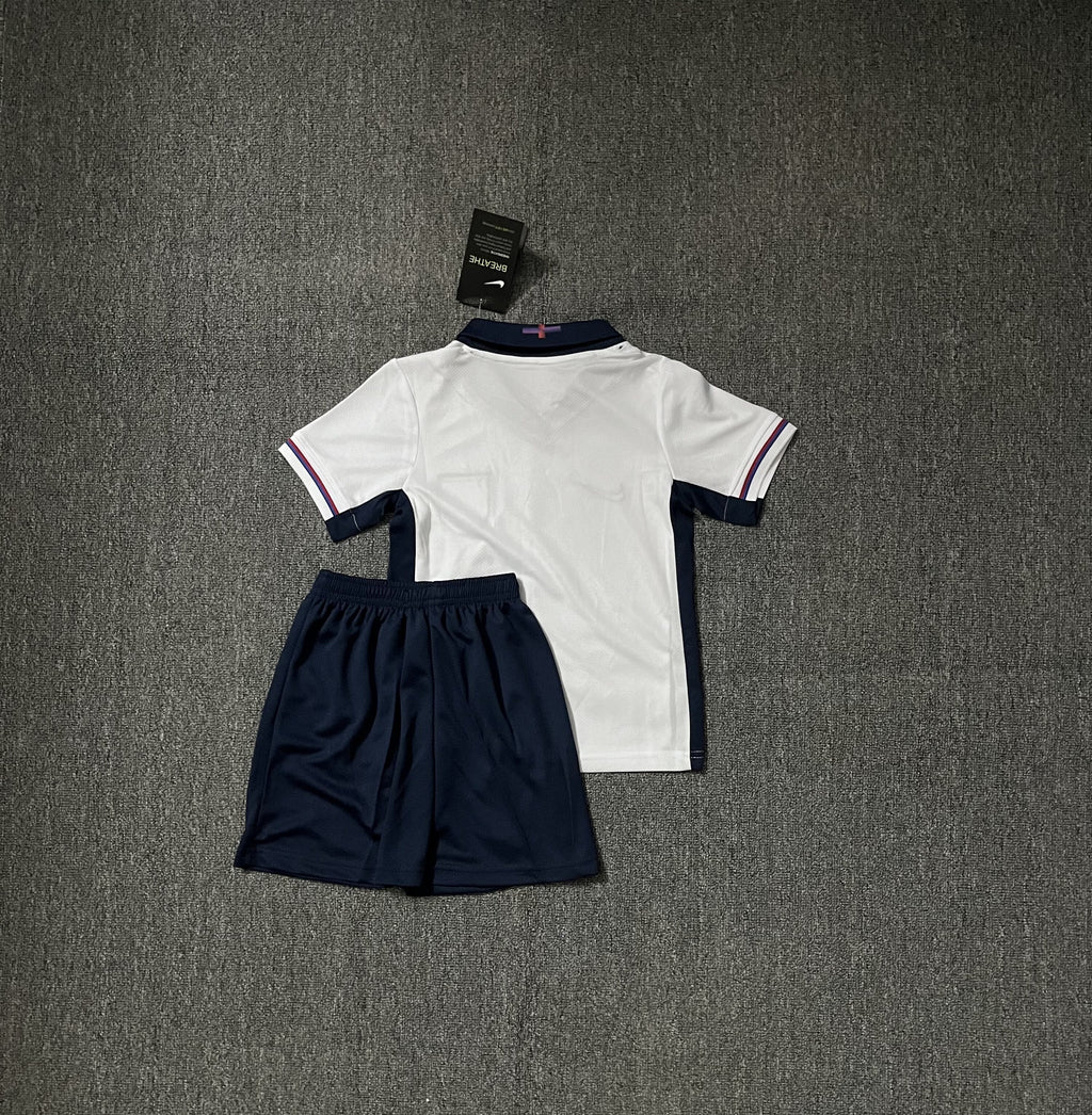 England Kids Full Football Kit