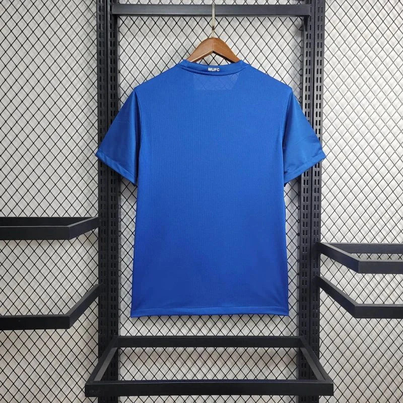 Manchester United retro blue home jersey
