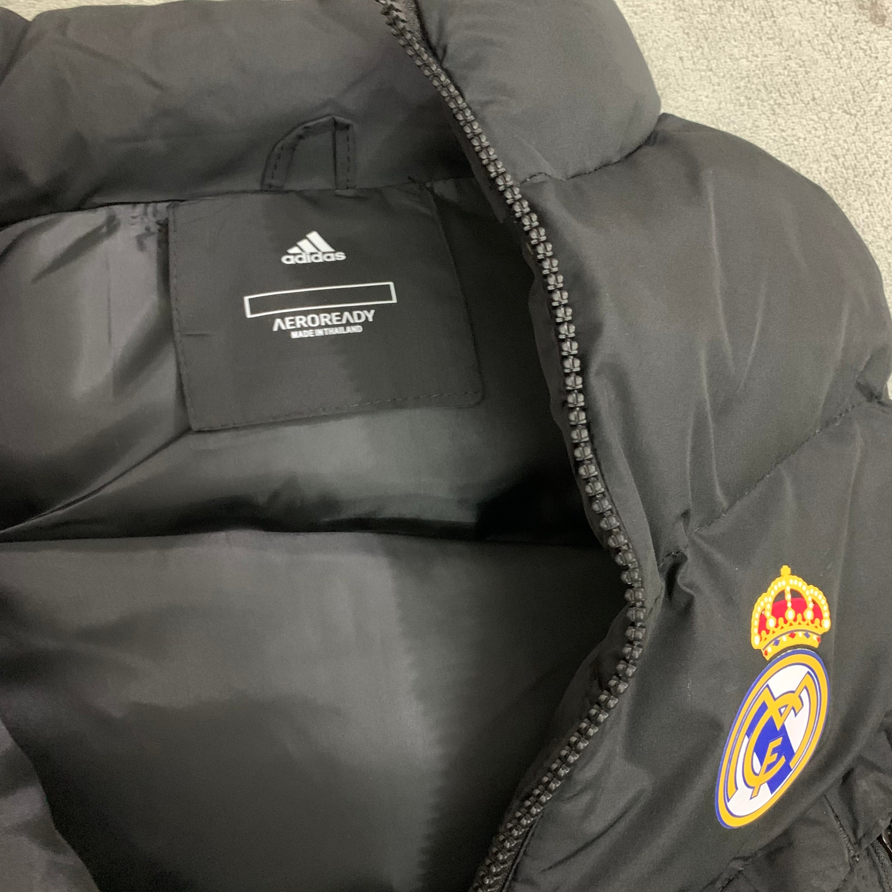 Real Madrid Puffer Gilet
