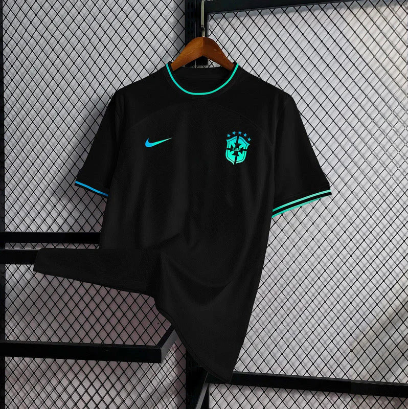 Brazil Emerald Football Jersey - Special Edition